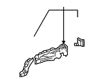 6163360900 - Body: Inner Wheelhouse for Lexus: GX470 Image
