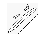 94010CC010VH - : Windshield Pillar Trim for Subaru: BRZ Image