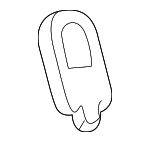 4037735 - Body: Door Lock Knob for Saab Image
