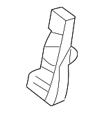 4326765 - Body: Lock Rod Clip for Saab: 9-3, 900 Image