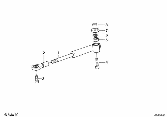 31422311101 - Steering: Steering Damper -  for BMW-Motorrad Image
