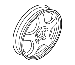 36116863416 - Suspension: Spare Wheel for BMW: X3, X4 Image