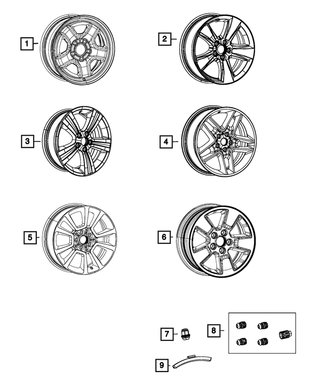 5154061AA - Wheels: Wheel Weight for Mopar Image image