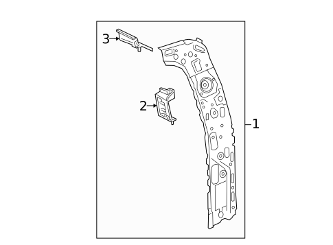 Lock Pillar for 2024 Chevrolet Silverado 2500 HD #0