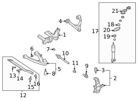 Rear Suspension for 2005 Cadillac XLR #0