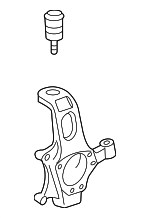 88965637 - Suspension: Knuckle for Cadillac: XLR | Chevrolet: Corvette Image