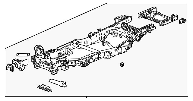 2021-2024 GM Vehicle Frame Assembly 84813743 | Chevy OEM Parts