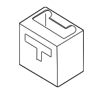 244314W300 - : Battery Cover for Nissan Image