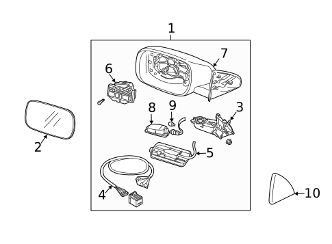 Mirrors for 2003 Volvo XC90 #0