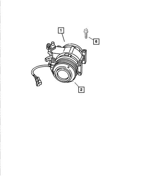 Air Conditioning Compressor for 2003 Dodge Viper #0