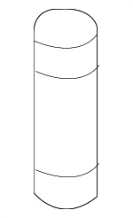 7B0820749 - HVAC: Expansion Valve Lower Seal for Volkswagen: Routan Image