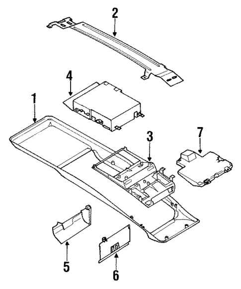 Overhead for 1987 Dodge Caravan #0