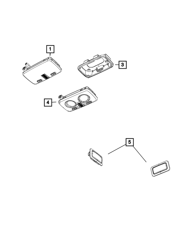7KY06LXHAA - Electrical: Dome Lamp for Mopar Image image
