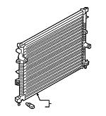 RAD195 - Cooling System: Motorcraftâ„¢ Radiator for Ford: Edge | Lincoln: MKX Image