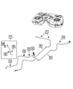 68603262AB - : Fuel Supply Hose for Mopar Image