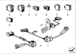 61318356269 - Vehicle Electrical System: Wiper Switch for BMW Image