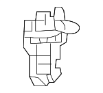 63151SDAA10ZZ - Body: Jack Bracket for Honda: Accord Image