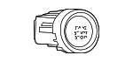 896110R022 - Body: Start Button for Toyota: Avalon, Camry, Corolla, Highlander, RAV4, Tacoma, Tundra Image