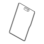 52207950565 - Body: Seat Back Panel for BMW: 840i Gran Coupe, 840i xDrive Gran Coupe, M8 Gran Coupe, M850i xDrive Gran Coupe Image