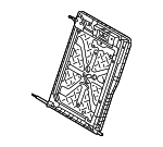 52209893707 - Body: Seat Back Frame for BMW: 840i Gran Coupe, 840i xDrive Gran Coupe, M8 Gran Coupe, M850i xDrive Gran Coupe Image