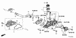 194505J6A00 - Engine: SEAL, V-BANK (LOWER) for Honda Image