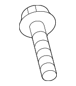 N90652602 - Body: Guide Screw for Volkswagen: Beetle, Golf R, GTI, ID. Buzz, ID.4, Jetta, Passat, Taos Image