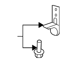 22703544 - Body: Tow Hook for GM Image