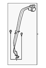 19353329 - Electrical: Outer Belt Assembly for Chevrolet: Cruze, Cruze Limited Image