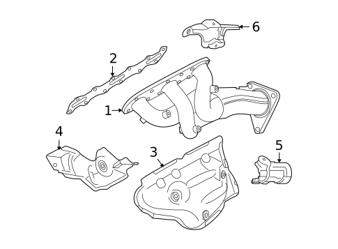 Exhaust Manifold for 2019 Nissan 370Z #0