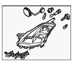 26060ZN60A - Electrical: Headlamp Assembly for Nissan: Altima Image