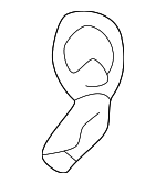 8236526010 - Body: Duct Knob for Hyundai Image