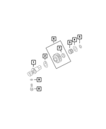 68316311AA - : Needle Roller Bearing for Mopar Image