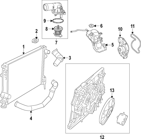 Water Pump for 2015 Chrysler 300 #1