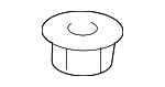 C2Z2224 - Suspension: Mount Bracket Nut for Jaguar Image