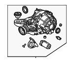 T2R81339 - Suspension: Differential Assembly for Jaguar: F-Type Image