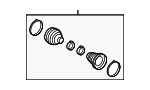 C2D44390 - Suspension: Boot Kit for Jaguar Image