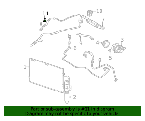 Air Conditioning Refrigerant Pressure Sensor 13587668 | OEM Parts Online