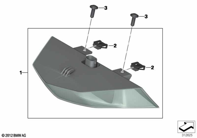 63218528399 - : Led Taillight for BMW-Motorrad Image