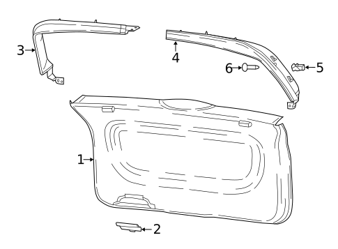 Interior Trim for 2018 Fiat 500L #0