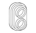 8712802040 - HVAC: Grommet for Toyota Image image