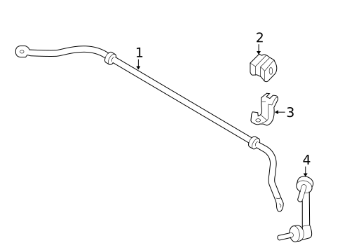 Stabilizer Bar & Components for 2022 Nissan Murano #0