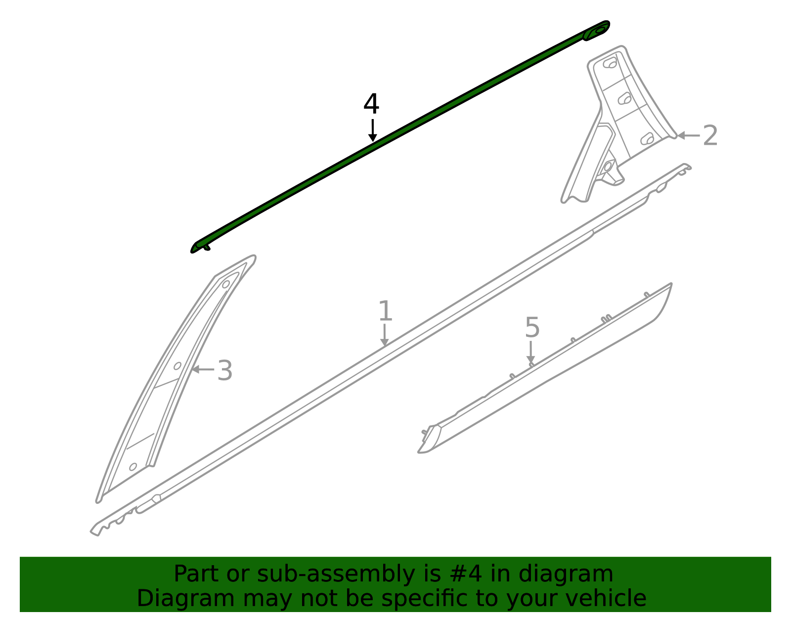 Door Belt Molding - OEM Water Seal & Trim Finish | AutoNation Parts