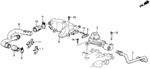 18760PH4305 - : Valve Assembly, Air Suction for Honda Image
