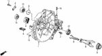 21120PG2003 - Transmission - Manual: MAGNET, TRANSMISSION for Honda Image