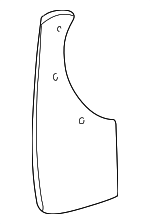 YC3Z16A550DA - : Splash Guards, Front for Ford Image