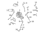 995621000 - Engine: Oil Pipe Gasket for Mazda Image