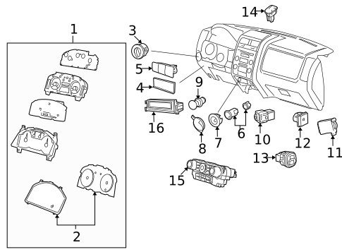 Automatic Temperature Controls for 2009 Mazda Tribute #0