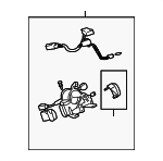 4408A062 - : Steering Lock for Mitsubishi Image