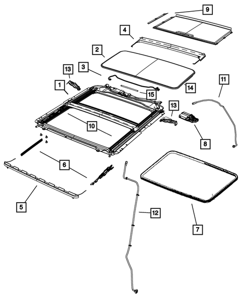Sunroof for 2014 Ram 2500 #0