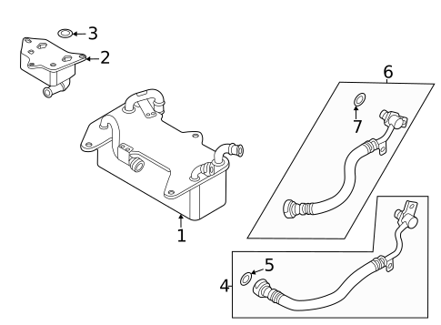 Trans Oil Cooler for 2023 Audi RS6 Avant #0
